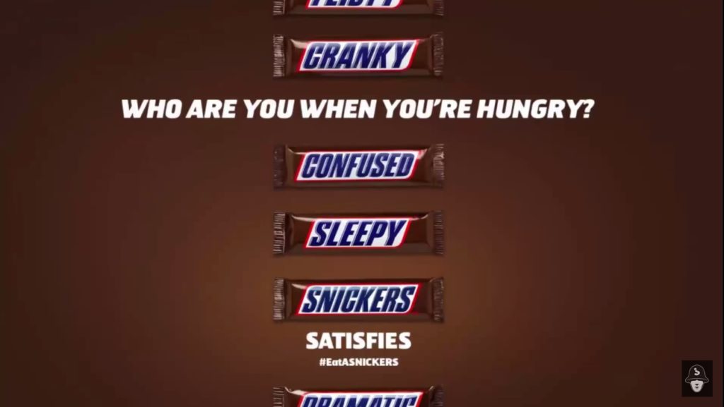 Snicker s innovative sem campaign great ideas for teaching marketing